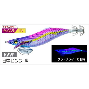デュエル エギ アオリーQ LCスロー 3.5号 KVVP　日中ピンク１４