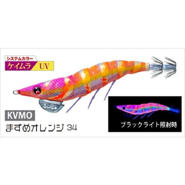 デュエル エギ イージーQ ダートマスター 3.5号 KVMO　まずめオレンジ３４