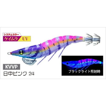 デュエル エギ イージーQ ダートマスターラトル 3.5号 KVVP　日中ピンク２４