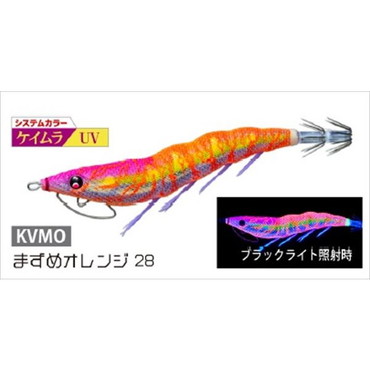 デュエル エギ イージーQ キャスト喰わせ 3.5号 KVMO　まずめオレンジ２８