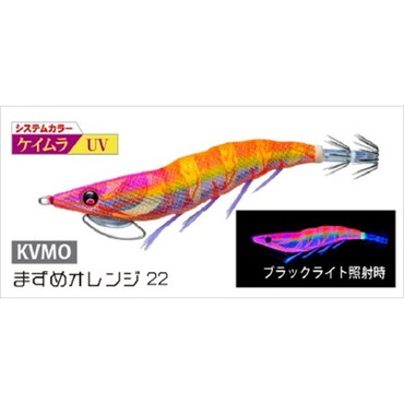 デュエル エギ イージーQ キャストプラス 3.5号 KVMO　まずめオレンジ２２