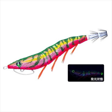 デュエル エギ イージーQ キャスト 喰わせ ラトル 3.0号 13 LFM 深場グリーン