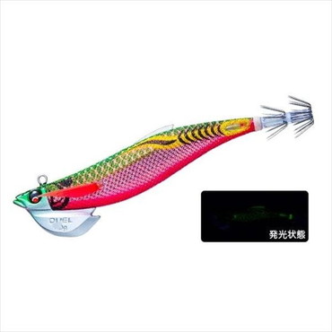 デュエル エギ イージーQ フィンプラス TR 3.0号 30g 16 LFM 深場グリーン