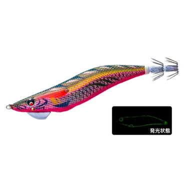 デュエル エギ MAG Q TUNGSTEN 3.0号 01 LFM 深場グリーン