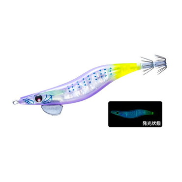 デュエル エギ LQ ダーター 3.0号 03 SBTP お月見パープル