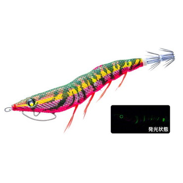 デュエル エギ イージーQ キャスト 喰ワセ スロー 3.5号 01 LFM 深場グリーン