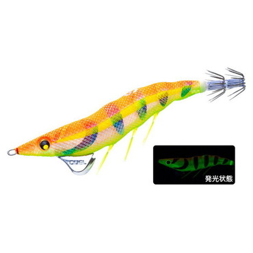 デュエル エギ イージーQ ダートマスター SS 3.5号 03 LMOG 夜光マーブルオレンジ