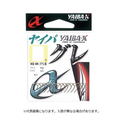 ささめ針 針 XG-04 ヤイバグレ(イブシ茶) 4