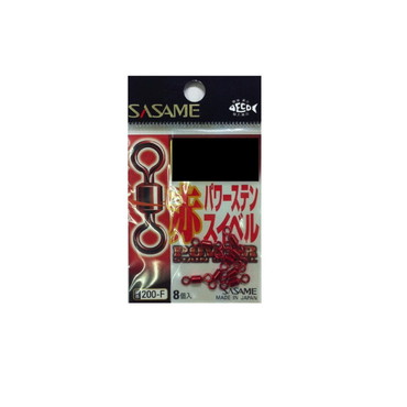 ササメ　２００－Ｆ　赤パワーステンスイベル　５号