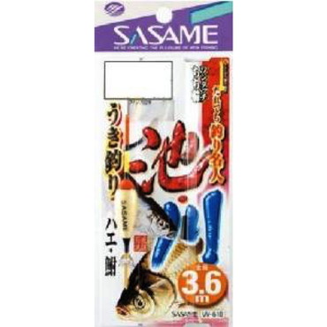 ササメ　Ｗ－６１０　池・川ウキ釣リ　３．６ｍ　３－０．４