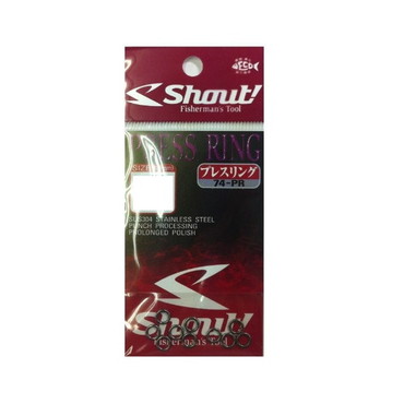 シャウト! 74-PR プレスリング 5号(155LB　入数:9）