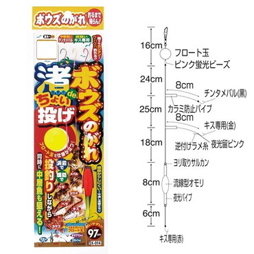 ササメ X-014 ボウズノガレ渚デチョイ投M1