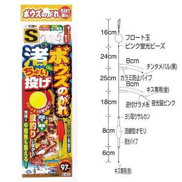 ササメ　Ｘ－０１４　ボウズのがれ　渚でちょい投げ　Ｓ１