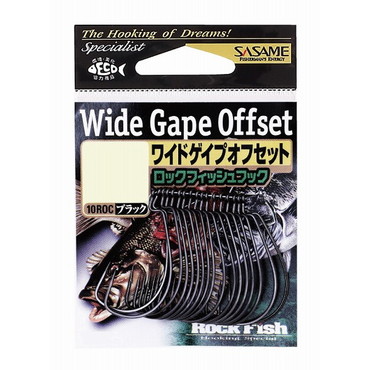 リューギ 10ROCロックフィッシュフック(黒) 2号