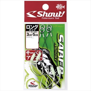シャウト アシストフック 317SL サーベルアシスト ロングタイプ3-5cm L