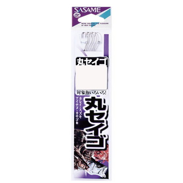 ＳＡＳＡＭＥ　ＡＡ２０５　丸セイゴ（黒）糸付　１１－２