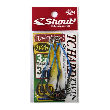 シャウト! TCハードツインスパーク 3cm 3/0