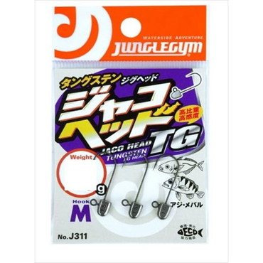 ジャングルジム ジグヘッド J311 ジャコヘッドTG M(#6) 3.0g