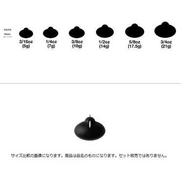 リューギ ジグヘッド R2014 フットボールヘッドG2 21g