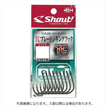 シャウト シングルフック 236TB TCブレードジギングフック L