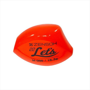 キザクラ ウキ ZENSOH 22Lets(レッツ) M 000 レッド