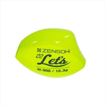 キザクラ ウキ ZENSOH 22Lets(レッツ) M 000 ディープイエロー