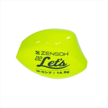 キザクラ ウキ ZENSOH 22Lets(レッツ) M 0シブ ディープイエロー