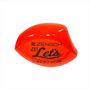 キザクラ ウキ ZENSOH 22Lets(レッツ) L 0シブ レッド