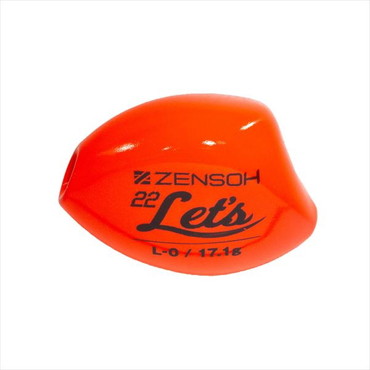 キザクラ ウキ ZENSOH 22Lets(レッツ) L 0 レッド