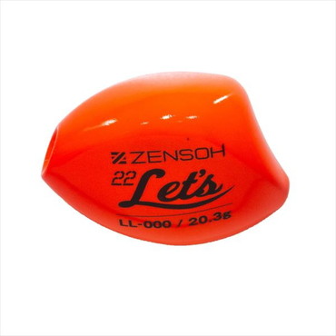 キザクラ ウキ ZENSOH 22Lets(レッツ) LL 000 レッド