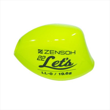 キザクラ ウキ ZENSOH 22Lets(レッツ) LL 0 ディープイエロー