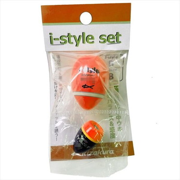 キザクラ ウキ i-styleセット 3B レッド