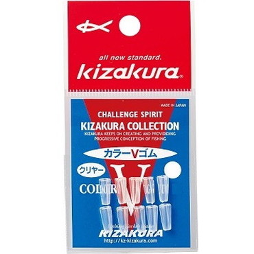 キザクラ カラーVゴム(クリアー) S