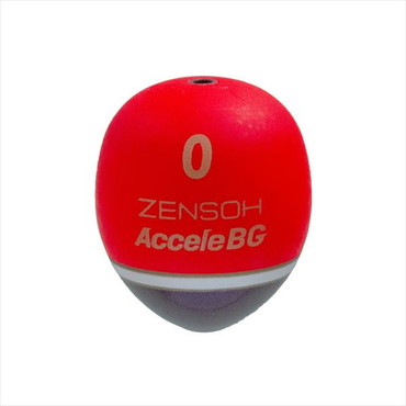 キザクラ ウキ ZENSOH Accele BG 0 レッド