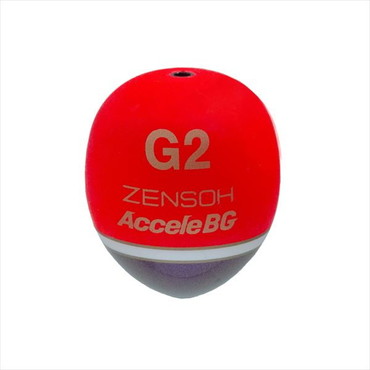 キザクラ ウキ ZENSOH Accele BG G2 レッド