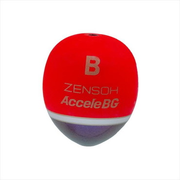 キザクラ ウキ ZENSOH Accele BG B レッド