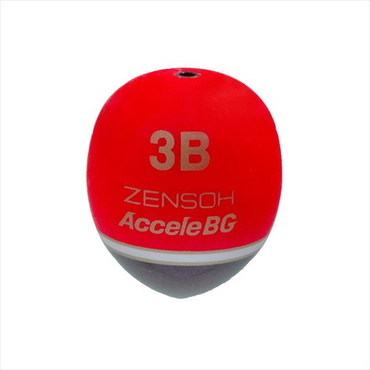 キザクラ ウキ ZENSOH Accele BG 3B レッド