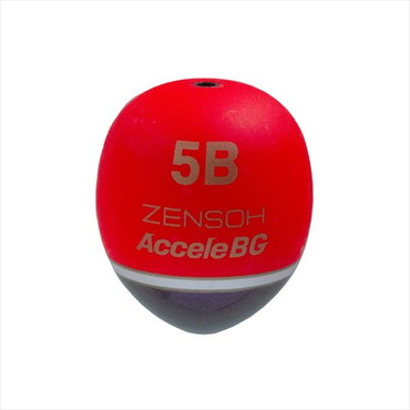 キザクラ ウキ ZENSOH Accele BG 5B レッド