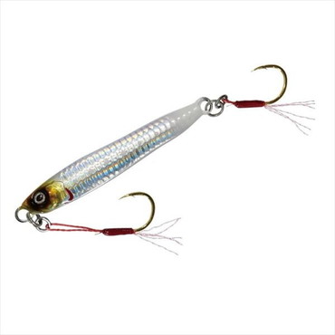 マグバイト メタルジグ HMB MBJ05 イワシジグ 20g 02 シルバーグローテール