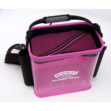 マグバイト バケツ アクアライブバケツ TIEUPオリジナルカラー ネオンピンク