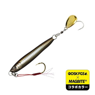 マグバイト メタルジグ MBJ06 イワシジグマキスペ 40g 08 ブラックゴースト