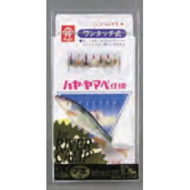 ヴァンフック VH-005 7本組(三角瀬ウキ) ハヤ毛鈎仕掛