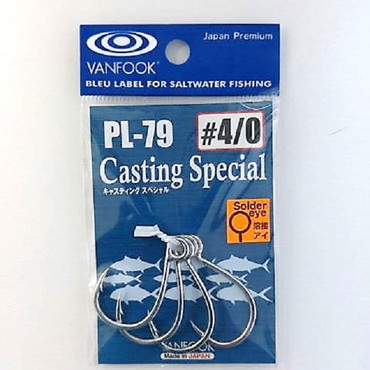 ヴァンフック PL-79キャスティングスペシャル#4/0 シルバー