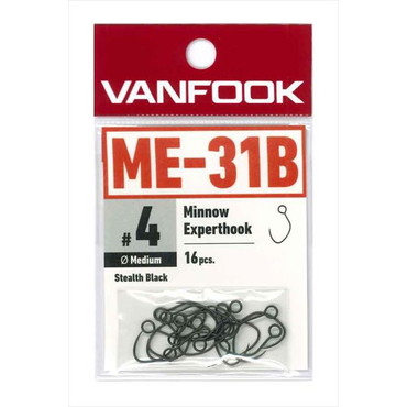 ヴァンフック シングルフック ME-31B ミノーエキスパート ミディアム SBK #4