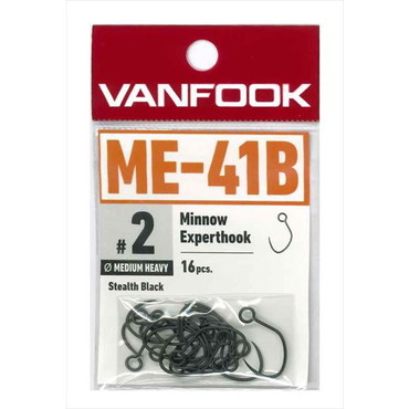 ヴァンフック シングルフック ME-41B ミノーエキスパート ミディアムヘビー SBK #2