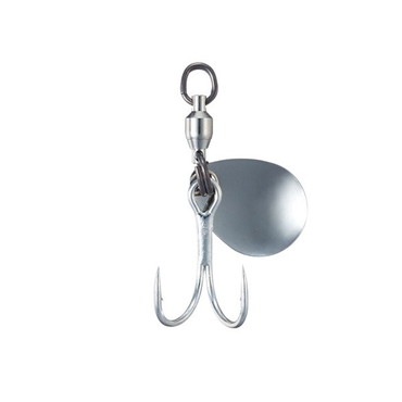 ヴァンフック ルアーフック BWSD-S ブレードワークスシステムパーツダブル #1/0 シルバー
