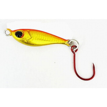 LU-016 PETIT JIG(プチジグ) ファットフィッシュ 3g オレンジゴールド