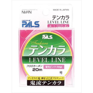 宇崎日新 PALS パルス ライン 鬼流テンカラ レベルライン ピンク 20M 3号