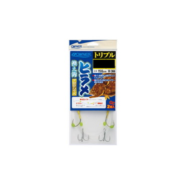 オーナー　新　ヒラメ替鈎トリプル　１５