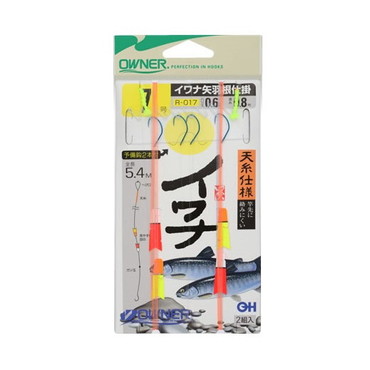 オーナー イワナ仕掛 7号-ハリス0.6号 R-017